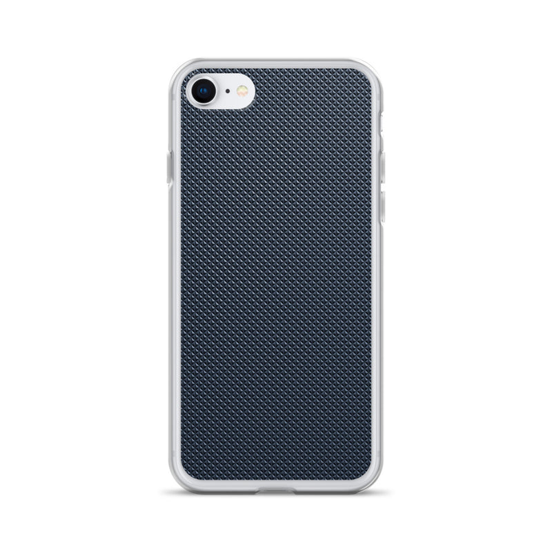 Load image into Gallery viewer, Dark Grey Graphite Stone iPhone Clear Thin Case CREATIVETECH
