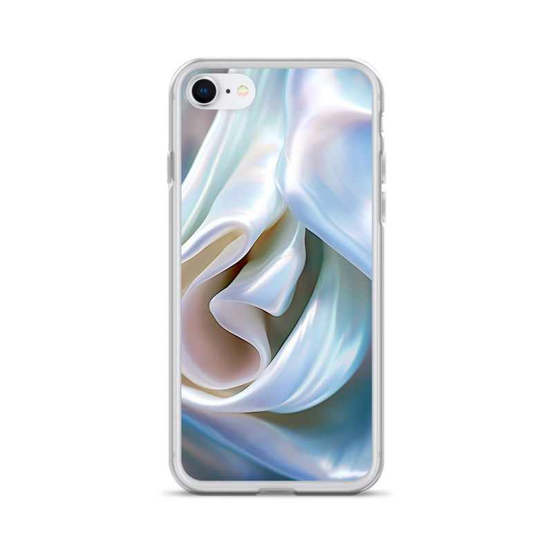 Load image into Gallery viewer, Tender White Pearl iPhone Clear Thin Case CREATIVETECH
