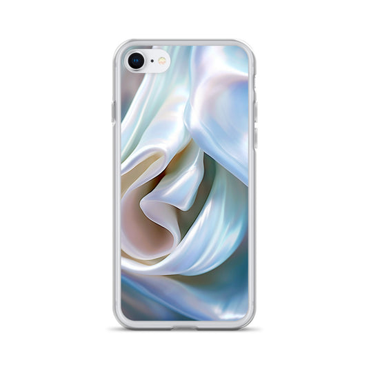 Tender White Pearl iPhone Clear Thin Case CREATIVETECH