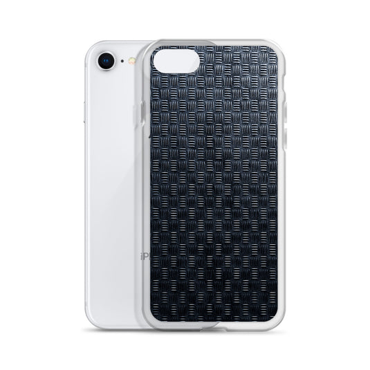 Subway Grid Metal iPhone Clear Thin Case CREATIVETECH