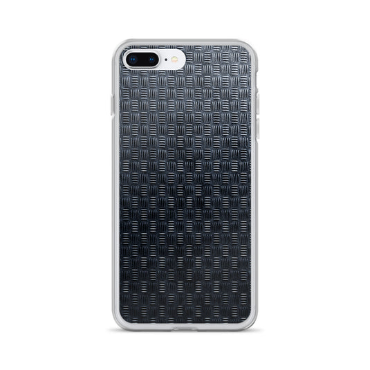 Subway Grid Metal iPhone Clear Thin Case CREATIVETECH