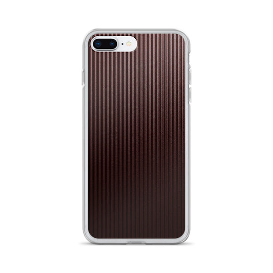Dark Red Carbon Fiber iPhone Clear Thin Case CREATIVETECH