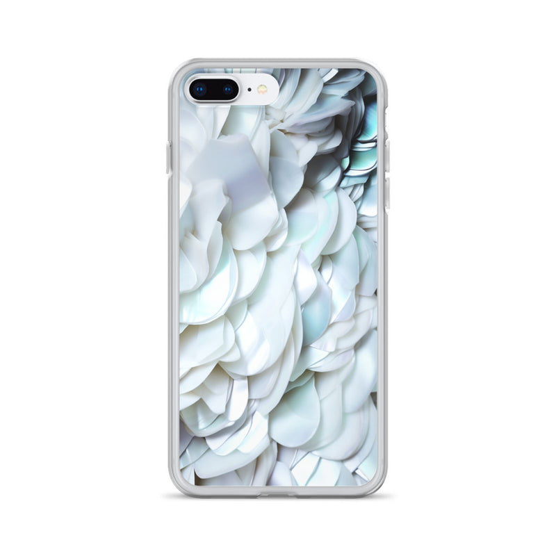 Load image into Gallery viewer, Tender White Pearl iPhone Clear Thin Case CREATIVETECH
