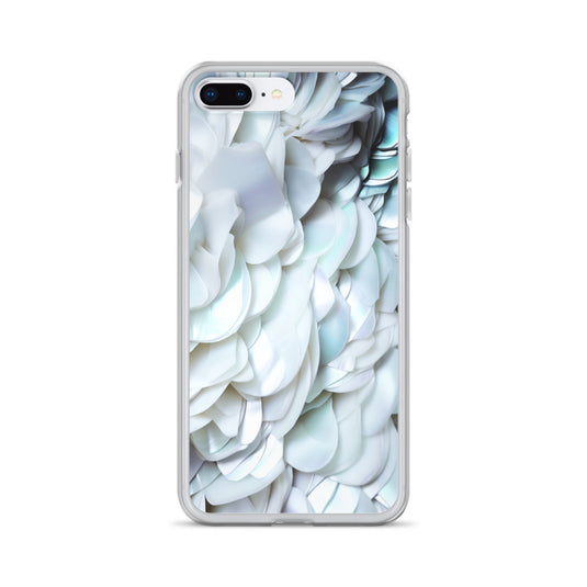 Tender White Pearl iPhone Clear Thin Case CREATIVETECH