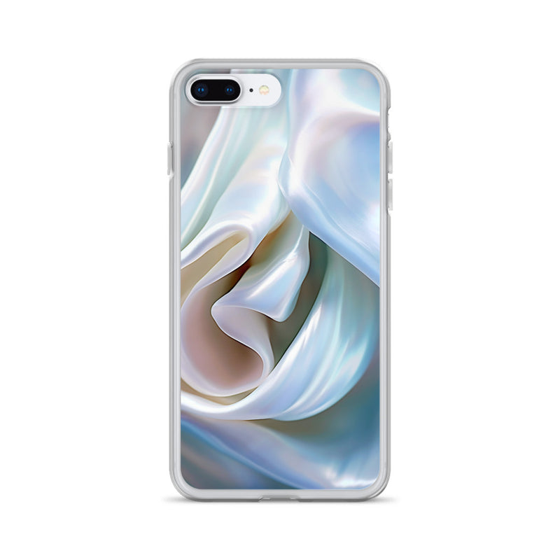 Load image into Gallery viewer, Tender White Pearl iPhone Clear Thin Case CREATIVETECH
