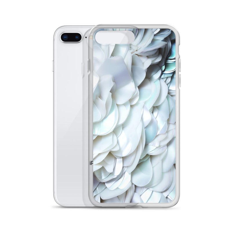 Load image into Gallery viewer, Tender White Pearl iPhone Clear Thin Case CREATIVETECH
