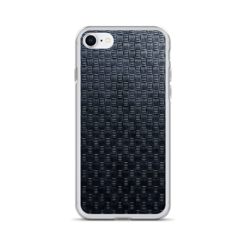 Load image into Gallery viewer, Subway Grid Metal iPhone Clear Thin Case CREATIVETECH