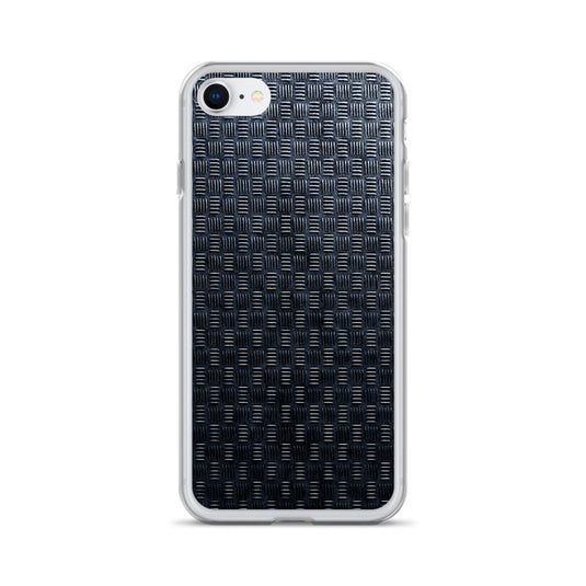 Subway Grid Metal iPhone Clear Thin Case CREATIVETECH