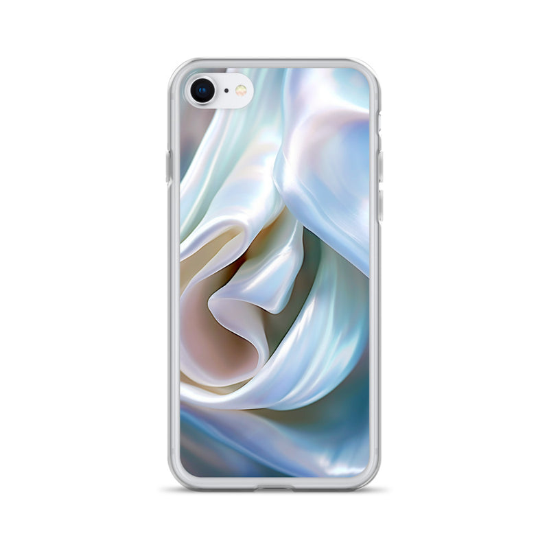 Load image into Gallery viewer, Tender White Pearl iPhone Clear Thin Case CREATIVETECH
