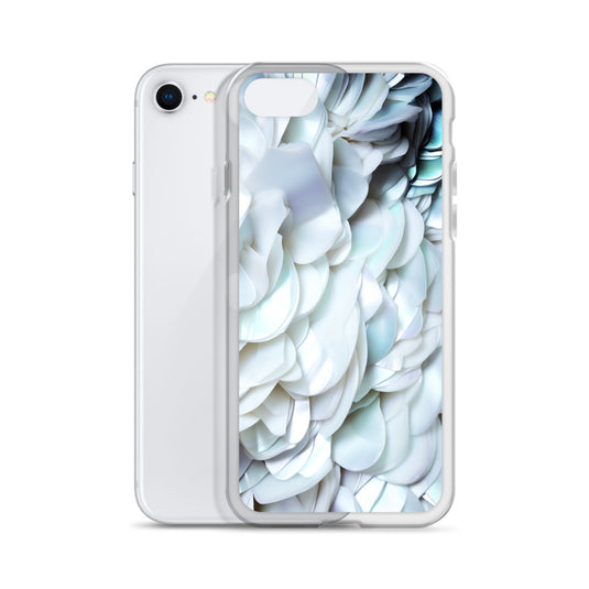 Tender White Pearl iPhone Clear Thin Case CREATIVETECH