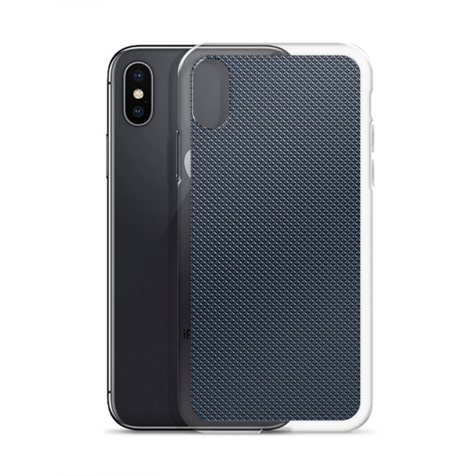 Dark Grey Graphite Stone iPhone Clear Thin Case CREATIVETECH