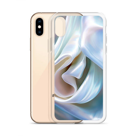 Tender White Pearl iPhone Clear Thin Case CREATIVETECH
