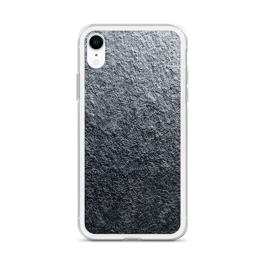 Silver Foil Metal iPhone Clear Thin Case CREATIVETECH