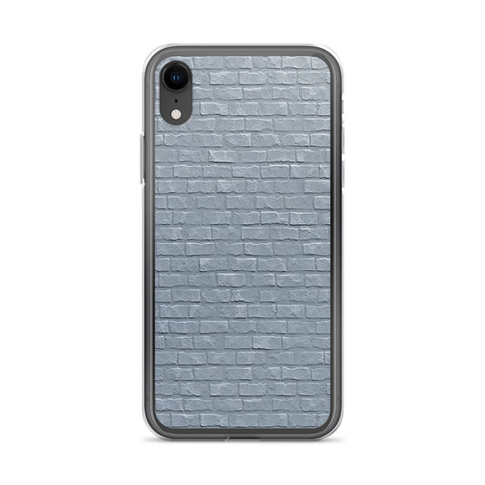 White Brick Stone iPhone Clear Thin Case CREATIVETECH