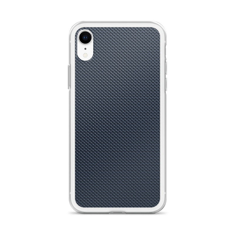 Load image into Gallery viewer, Dark Grey Graphite Stone iPhone Clear Thin Case CREATIVETECH
