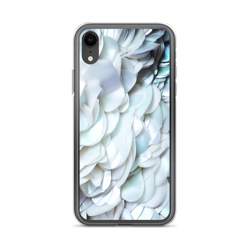 Load image into Gallery viewer, Tender White Pearl iPhone Clear Thin Case CREATIVETECH
