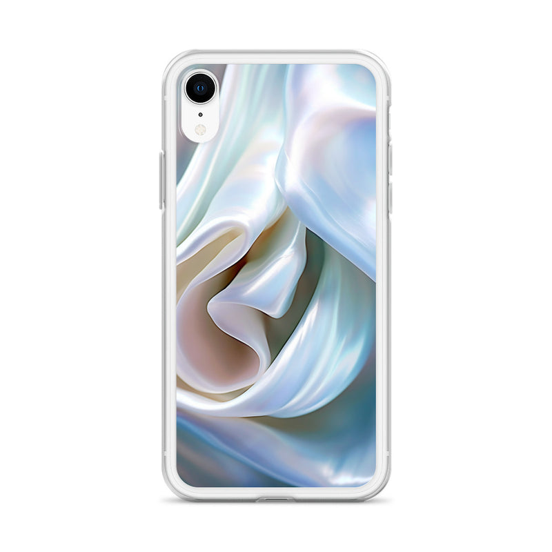 Load image into Gallery viewer, Tender White Pearl iPhone Clear Thin Case CREATIVETECH
