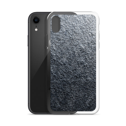 Silver Foil Metal iPhone Clear Thin Case CREATIVETECH