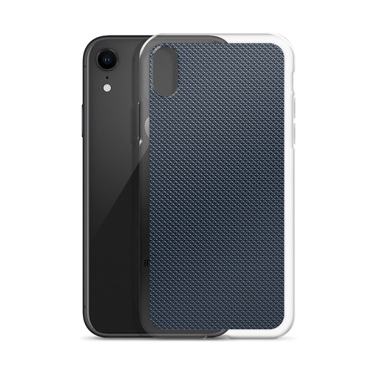 Dark Grey Graphite Stone iPhone Clear Thin Case CREATIVETECH