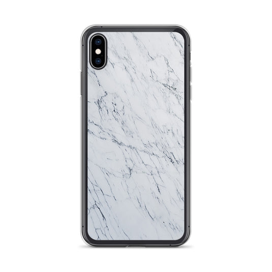 White Marble Stone iPhone Clear Thin Case CREATIVETECH