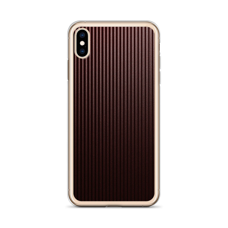 Load image into Gallery viewer, Dark Red Carbon Fiber iPhone Clear Thin Case CREATIVETECH