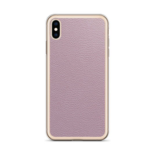 Candy Pink Leather iPhone Clear Thin Case CREATIVETECH