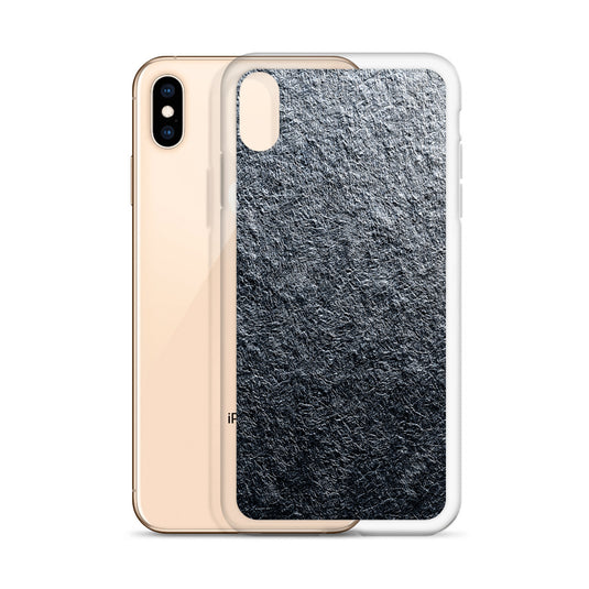 Silver Foil Metal iPhone Clear Thin Case CREATIVETECH