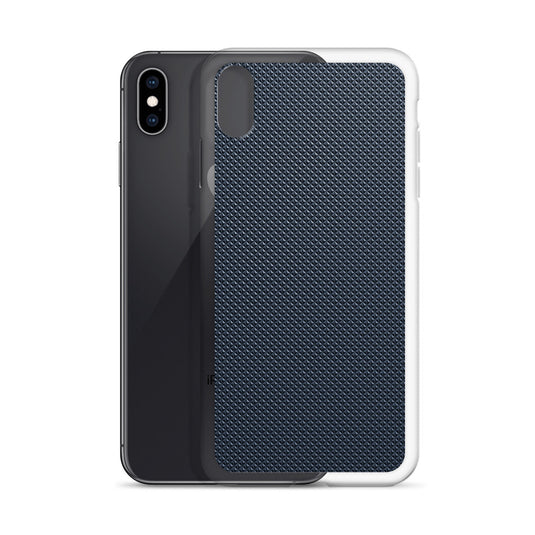 Dark Grey Graphite Stone iPhone Clear Thin Case CREATIVETECH