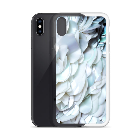 Tender White Pearl iPhone Clear Thin Case CREATIVETECH