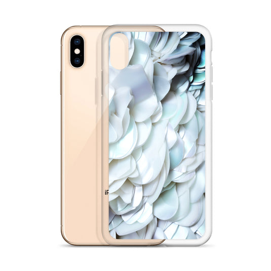 Tender White Pearl iPhone Clear Thin Case CREATIVETECH