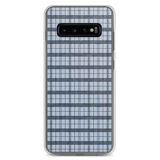 Burberry Blue Samsung Clear Thin Case CREATIVETECH