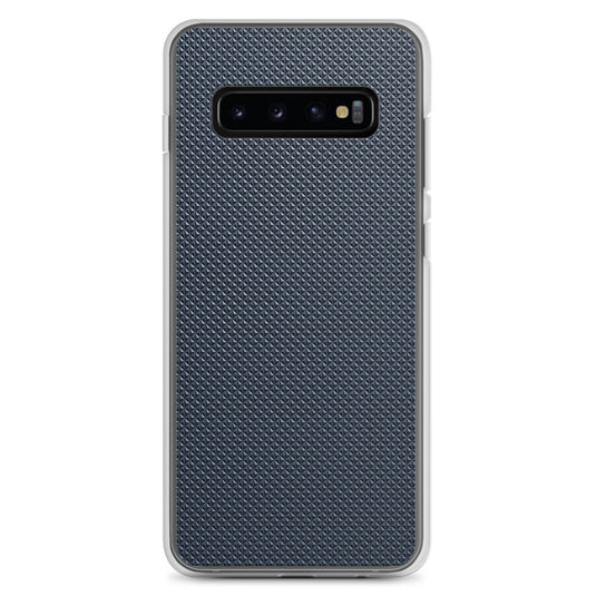 Graphite Dark Grey Stone Samsung Clear Thin Case CREATIVETECH