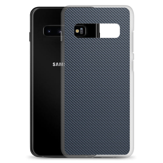 Graphite Dark Grey Stone Samsung Clear Thin Case CREATIVETECH