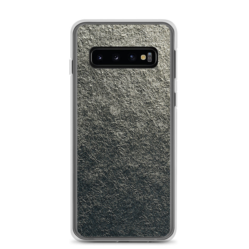 Load image into Gallery viewer, Golden Foil Metal Samsung Clear Thin Case CREATIVETECH