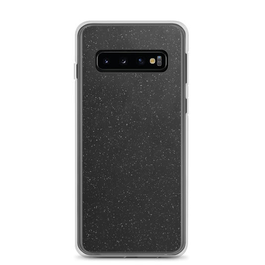 Black Speckled Samsung Clear Thin Case CREATIVETECH