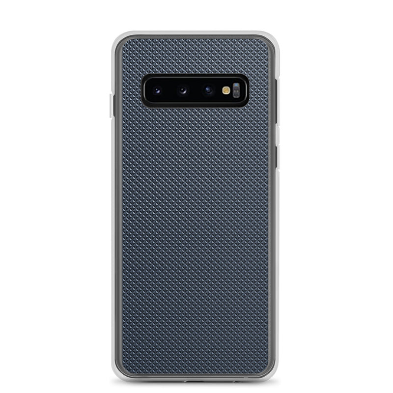 Load image into Gallery viewer, Graphite Dark Grey Stone Samsung Clear Thin Case CREATIVETECH
