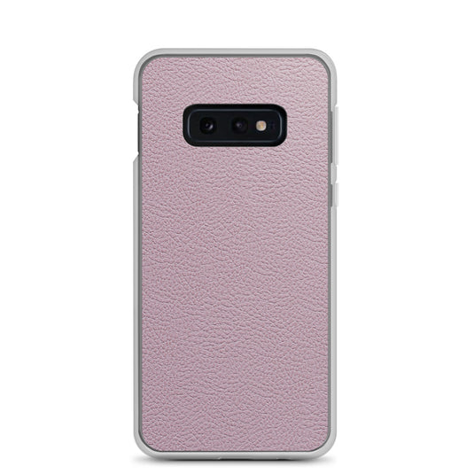 Candy Pink Leather Samsung Clear Thin Case CREATIVETECH
