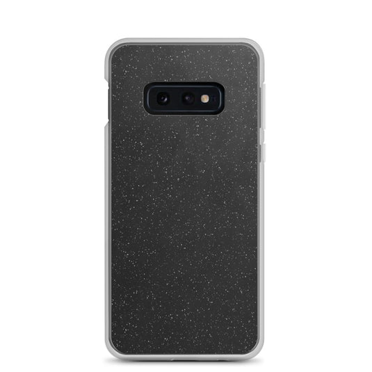 Black Speckled Samsung Clear Thin Case CREATIVETECH