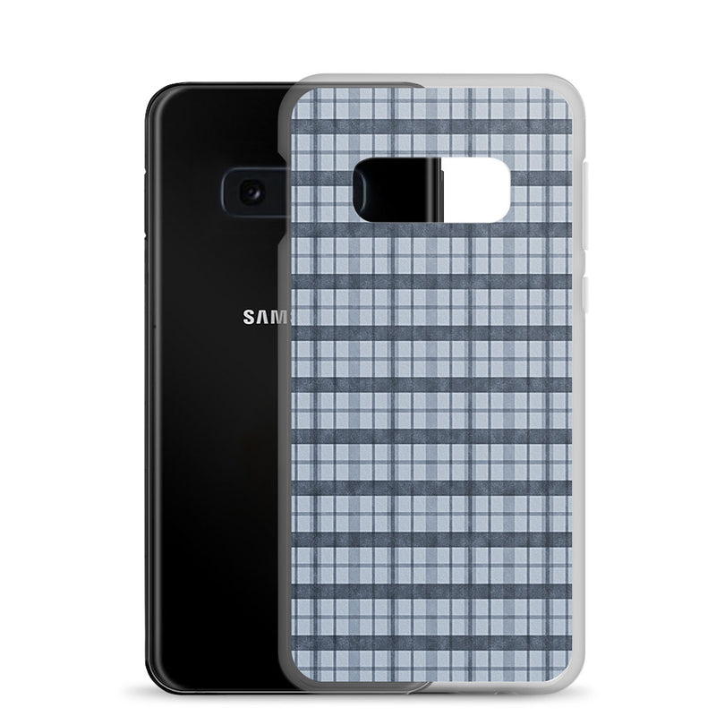 Load image into Gallery viewer, Burberry Blue Samsung Clear Thin Case CREATIVETECH
