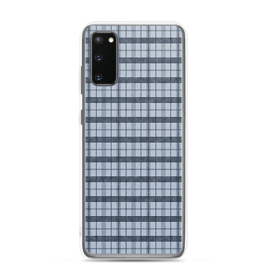 Burberry Blue Samsung Clear Thin Case CREATIVETECH