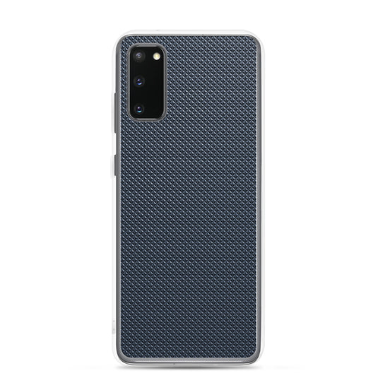 Graphite Dark Grey Stone Samsung Clear Thin Case CREATIVETECH