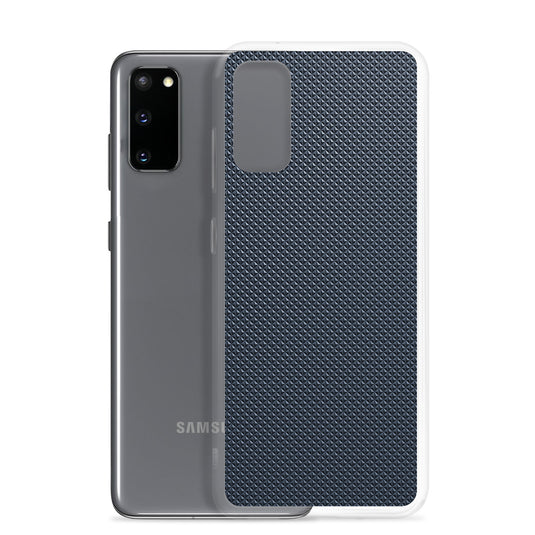 Graphite Dark Grey Stone Samsung Clear Thin Case CREATIVETECH