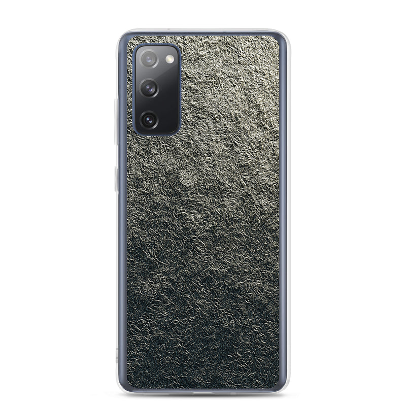 Load image into Gallery viewer, Golden Foil Metal Samsung Clear Thin Case CREATIVETECH