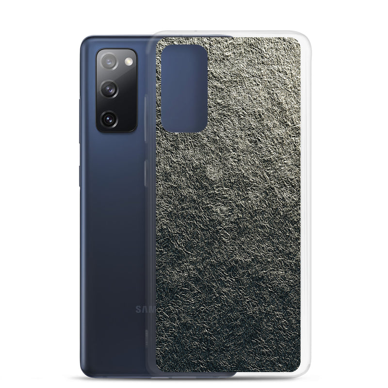 Load image into Gallery viewer, Golden Foil Metal Samsung Clear Thin Case CREATIVETECH