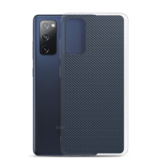Graphite Dark Grey Stone Samsung Clear Thin Case CREATIVETECH