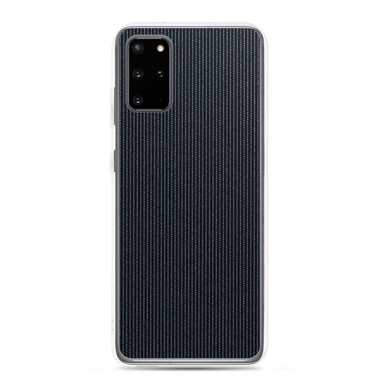 Dark Grey Fiber Textile Samsung Clear Thin Case CREATIVETECH