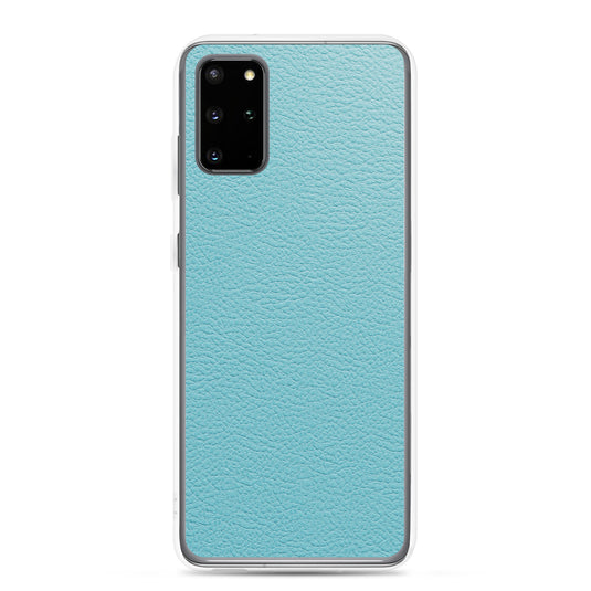 Mint Green Leather Samsung Clear Thin Case CREATIVETECH