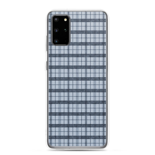 Burberry Blue Samsung Clear Thin Case CREATIVETECH