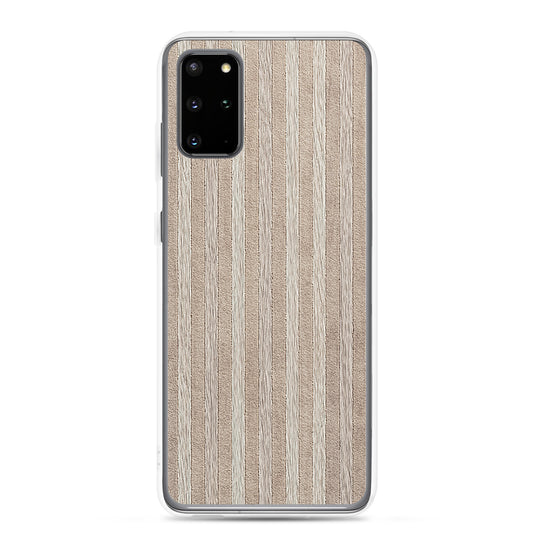 Light Wood Striped Samsung Clear Thin Case CREATIVETECH