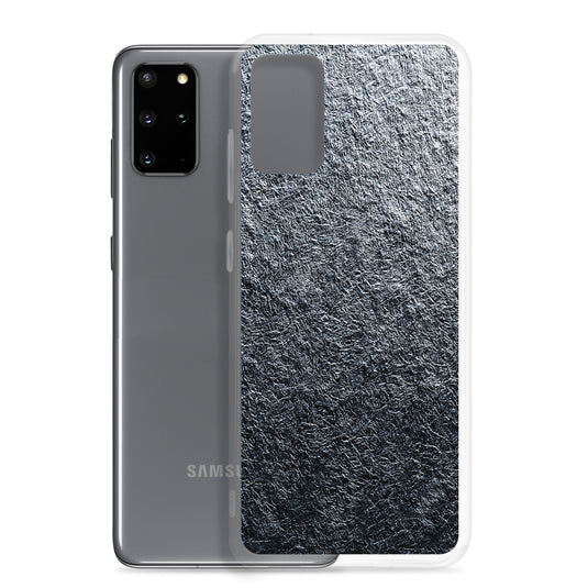 Silver Metal Foil Samsung Clear Thin Case CREATIVETECH